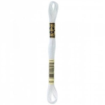 DMC SNOW WHITE 6 STRAND EMBROIDERY COTTON FLOSS 8.7yd
