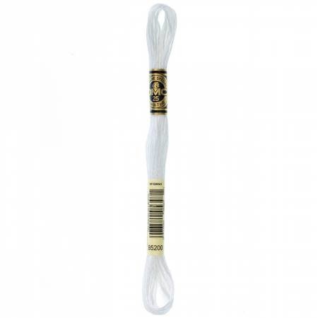 DMC SNOW WHITE 6 STRAND EMBROIDERY COTTON FLOSS 8.7yd