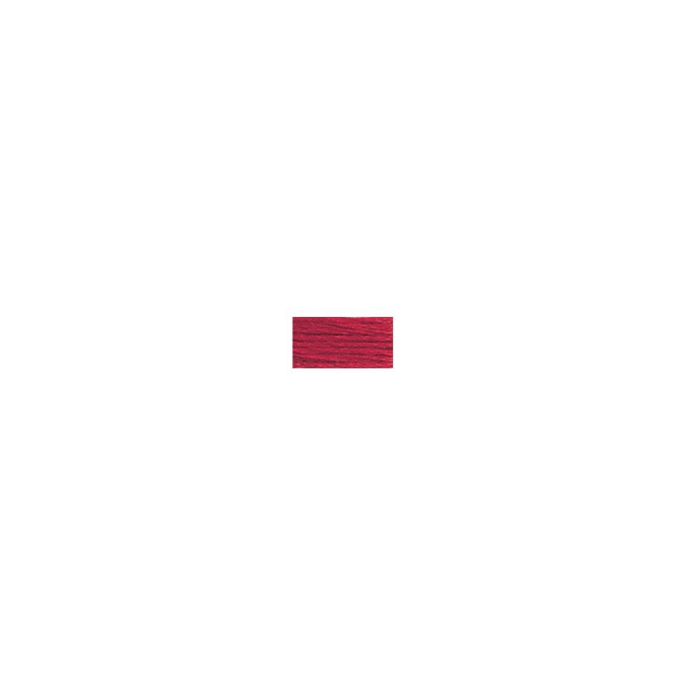 DMC CHRISTMAS RED 6 STRAND EMBROIDERY COTTON FLOSS 8.7yd