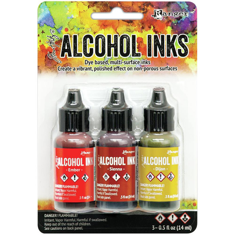 RANGER RANGER ALCOHOL INK ORANGE/YELLOW 3PK