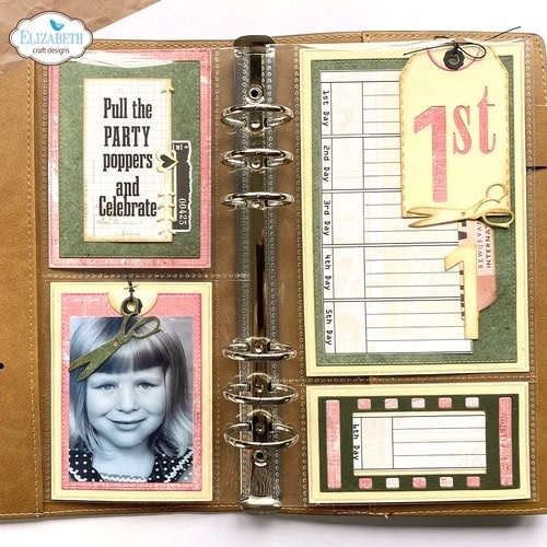 ELIZABETH CRAFT DESIGNS ELIZABETH CRAFT DESIGNS PLANNER ESSENTIALS POCKET PAGE FILLERS 1 DIE SET