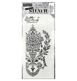 STAMPERS ANONYMOUS STAMPERS ANONYMOUS TIM HOLTZ CREST LAYERING STENCIL