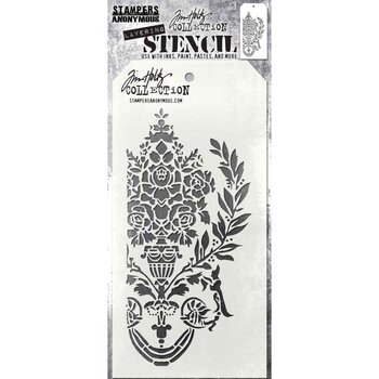 STAMPERS ANONYMOUS STAMPERS ANONYMOUS TIM HOLTZ CREST LAYERING STENCIL