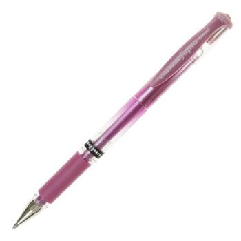 UNI-BALL UNIBALL GEL IMPACT SIGNO PEN METALLIC PINK BROAD 1.0MM