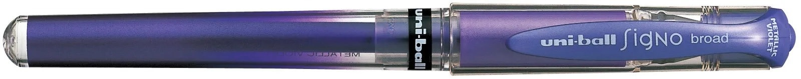 UNI-BALL UNIBALL GEL IMPACT SIGNO PEN METALLIC VIOLET BROAD 1.0MM