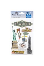 PAPER HOUSE PRODUCTIONS PAPER HOUSE NEW YORK CITY 3D STICKERS