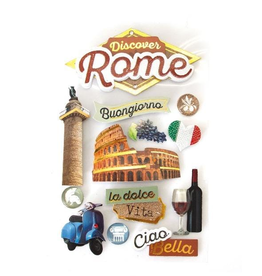 PAPER HOUSE PRODUCTIONS PAPER HOUSE DISCOVER ROME 3D STICKERS