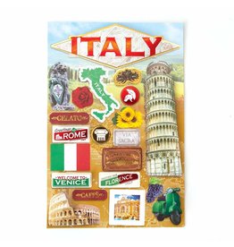 PAPER HOUSE PRODUCTIONS PAPER HOUSE DESTINATIONS ITALY 3D STICKERS