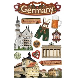 PAPER HOUSE PRODUCTIONS PAPER HOUSE GERMANY 3D STICKERS