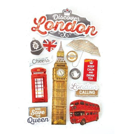 PAPER HOUSE PRODUCTIONS PAPER HOUSE DISCOVER LONDON 3D STICKERS