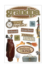 PAPER HOUSE PRODUCTIONS PAPER HOUSE GRANDPA 3D STICKERS