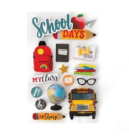 PAPER HOUSE PRODUCTIONS PAPER HOUSE SCHOOL DAYS 3D STICKERS