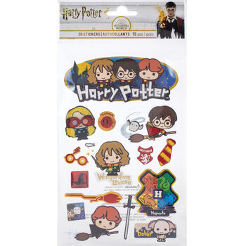 PAPER HOUSE PRODUCTIONS PAPER HOUSE 3D STICKERS HARRY POTTER CHIBLI 15PC