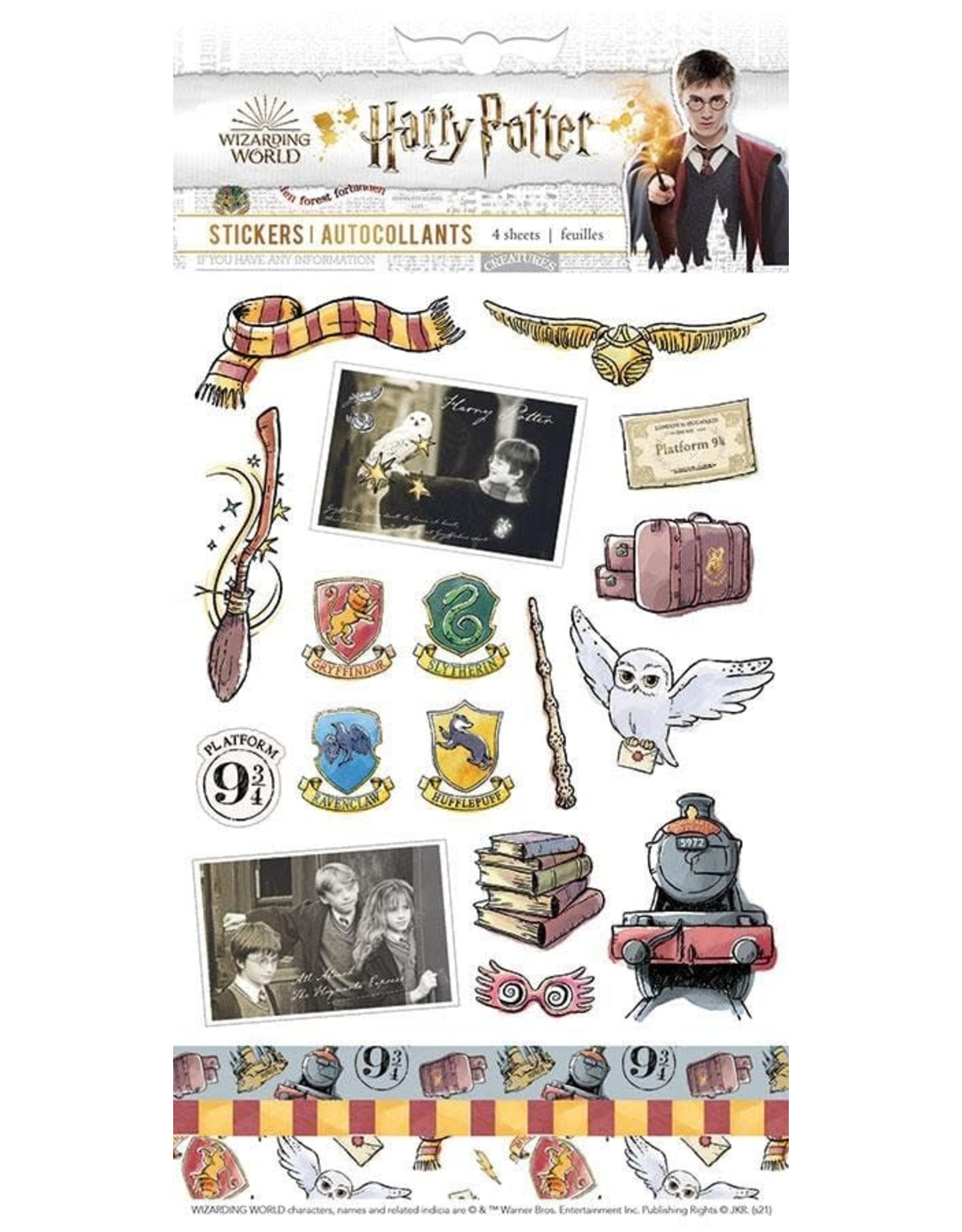 PAPER HOUSE PRODUCTIONS PAPER HOUSE HARRY POTTER CLASSIC STICKERS