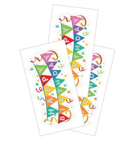 PAPER HOUSE PRODUCTIONS PAPER HOUSE HAPPY BIRTHDAY BANNERS STICKERS