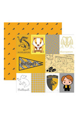 PAPER HOUSE PRODUCTIONS PAPER HOUSE HARRY POTTER HUFFLEPUFF TAG PAPER 12X12