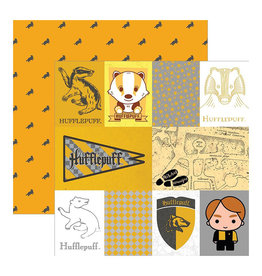 PAPER HOUSE PRODUCTIONS PAPER HOUSE HARRY POTTER HUFFLEPUFF TAG PAPER 12X12