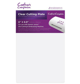 CRAFTERS COMPANION CRAFTER'S COMPANION CLEAR CUTTING PLATE FOR GEMINI JUNIOR 6"X9"