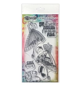 RANGER DYLUSIONS NIGHT AT THE OPERA DUO COUTURE COLLECTION CLEAR STAMP SET