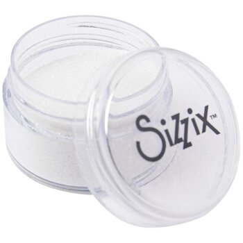 SIZZIX SIZZIX MAKING ESSENTIAL WHITE BIODEGRADABLE FINE GLITTER