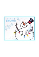 STAMPENDOUS STAMPENDOUS FRANSFORMERS SNOW LINES CLEAR STAMP SET