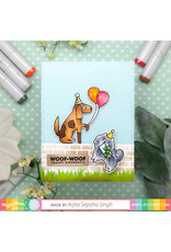 WAFFLE FLOWER WAFFLE FLOWER BIRTHDAY PUPPIES STENCIL SET