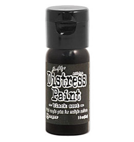 RANGER TIM HOLTZ DISTRESS ACRYLIC PAINT BLACK SOOT 1OZ