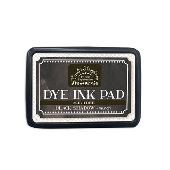 STAMPERIA STAMPERIA VICKY PAPAIOANNOU CREATE HAPPINESS BLACK SHADOW DYE INK PAD