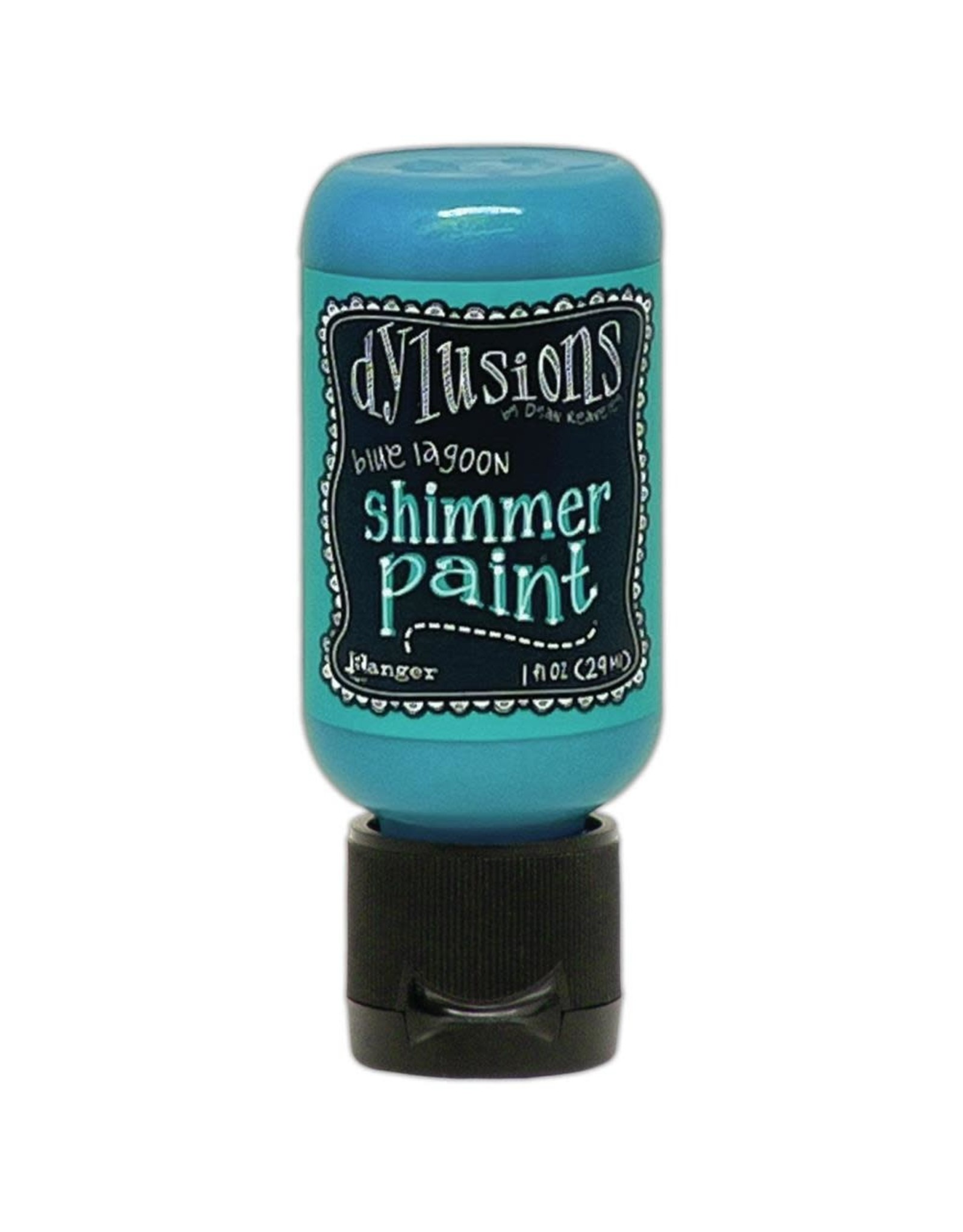 RANGER DYLUSIONS SHIMMER PAINT BLUE LAGOON 1OZ