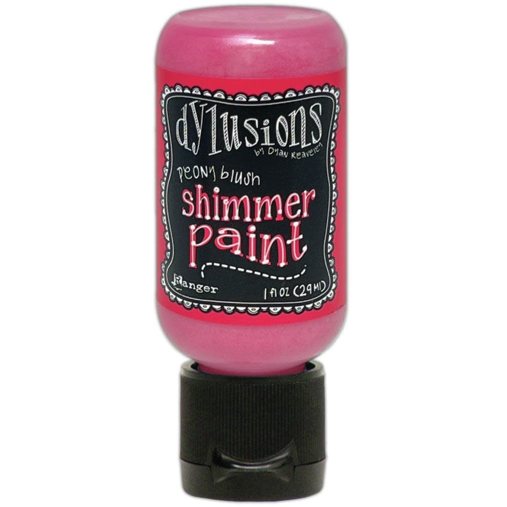 RANGER DYLUSIONS SHIMMER PAINT PEONY BLUSH 1OZ