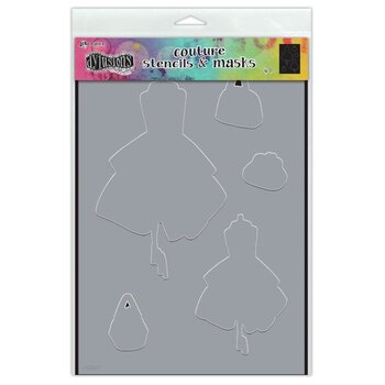 RANGER DYLUSIONS LADIES WHO LUNCH COUTURE COLLECTION STENCILS & MASKS SET