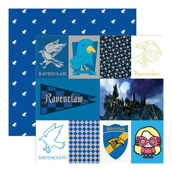 PAPER HOUSE PRODUCTIONS PAPER HOUSE HARRY POTTER RAVENCLAW TAG PAPER 12X12