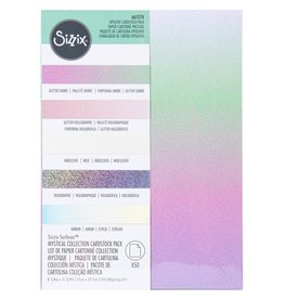 SIZZIX SIZZIX MYSTICAL COLLECTION OPULENT CARDSTOCK PACK 5 TYPES/50 SHEETS