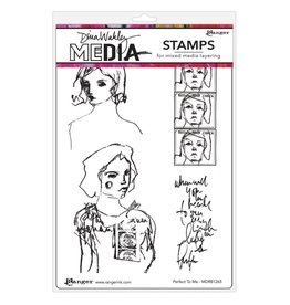 RANGER RANGER DINA WAKLEY MEDIA PERFECT TO ME CLING STAMP SET