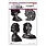 RANGER RANGER DINA WAKLEY MEDIA TEXT PROFILES CLING STAMP SET