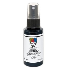 RANGER RANGER DINA WAKLEY MEDIA GLOSS SPRAY BLACK 2OZ