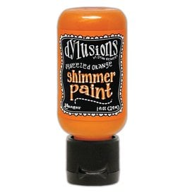 RANGER DYLUSIONS SHIMMER PAINT SQUEEZED ORANGE 1OZ