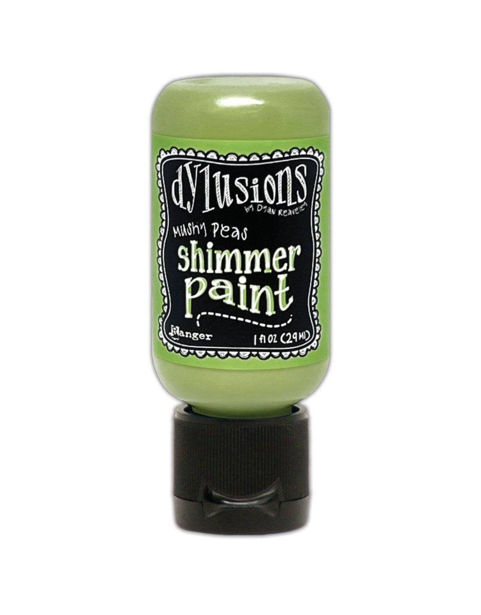 RANGER DYLUSIONS SHIMMER PAINT MUSHY PEAS 1OZ