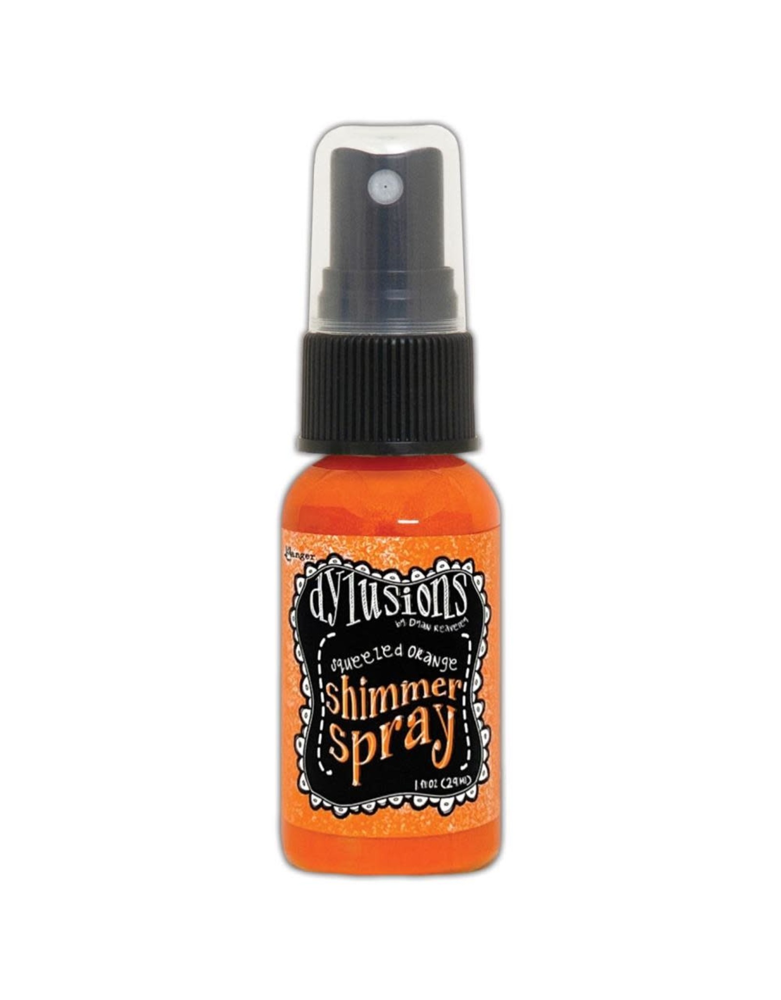 RANGER DYLUSIONS SQUEEZED ORANGE SHIMMER SPRAY 1OZ