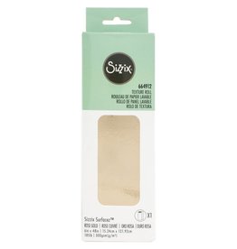 SIZZIX SIZZIX SURFACEZ ROSE GOLD TEXTURE ROLL 6x48 INCH