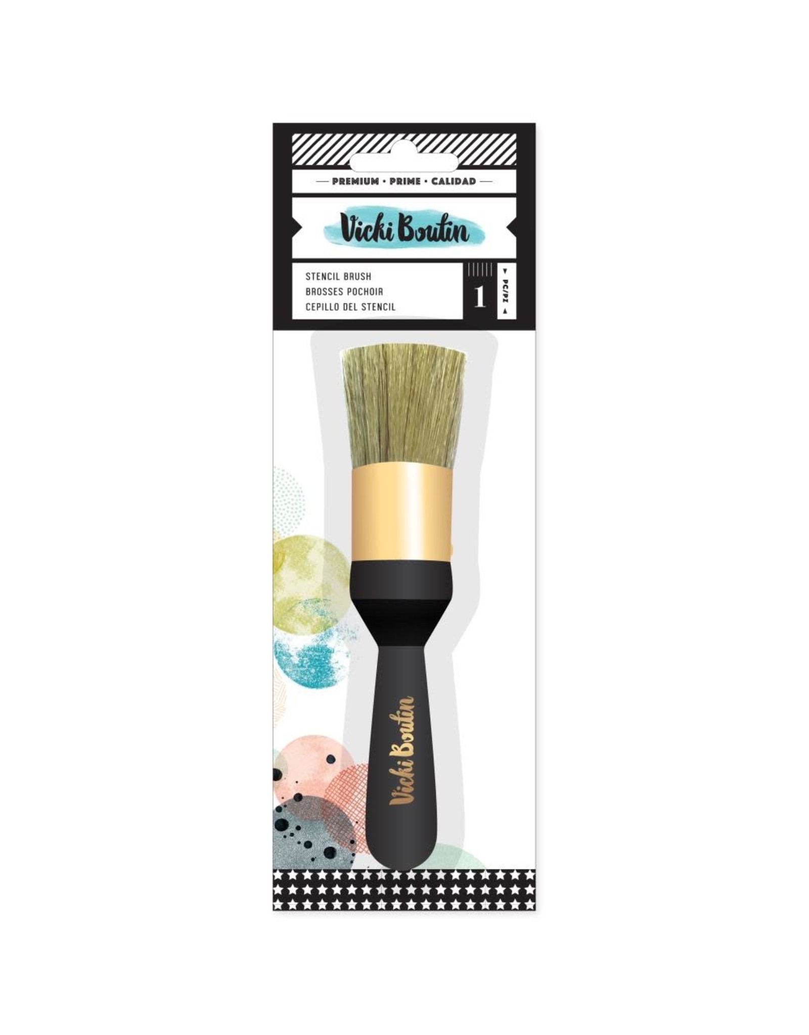 AMERICAN CRAFTS AMERICAN CRAFTS VICKI BOUTIN PRINT SHOP STENCIL BRUSH