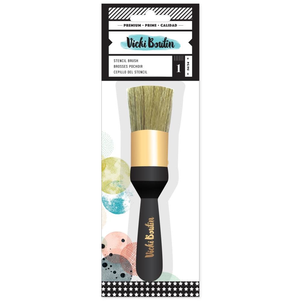 AMERICAN CRAFTS AMERICAN CRAFTS VICKI BOUTIN PRINT SHOP STENCIL BRUSH