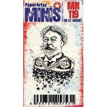 PAPER ARTSY PAPER ARTSY MINIS MN119 CLING STAMP