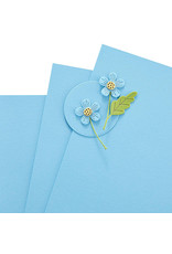 SPELLBINDERS SPELLBINDERS ISLAND BLUE COLOR ESSENTIALS CARDSTOCK 8.5x11 10/PK