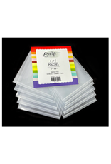 PICKET FENCE PICKET FENCE STUDIOS 6x6 STAMP & STENCIL POUCHES 10/PK