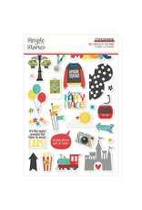 SIMPLE STORIES SIMPLE STORIES SAY CHEESE AT THE PARK STICKER BOOK 12 SHEETS