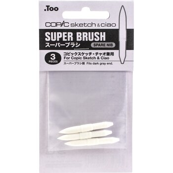 COPIC COPIC SKETCH SUPER BRUSH NIB 3PK