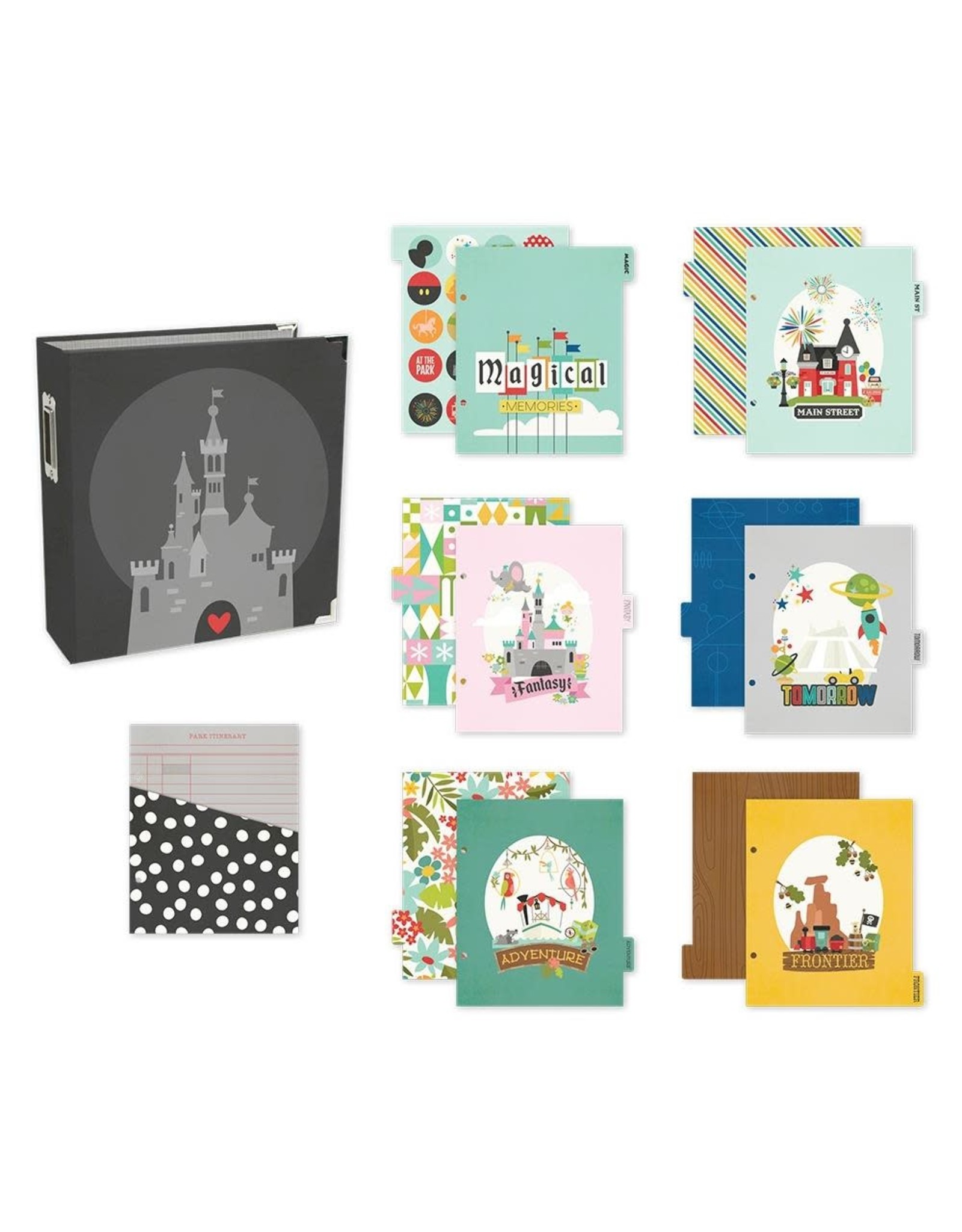 SIMPLE STORIES SIMPLE STORIES SAY CHEESE AT THE PARK SN@P! 6X8 BINDER