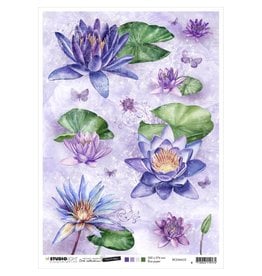 STUDIOLIGHT STUDIOLIGHT JENINE'S MINDFUL ART TIME TO RELAX  #33 A4 RICE PAPER