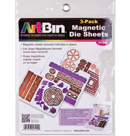 ARTBIN ARTBIN MAGNETIC DIE SHEETS 3PK